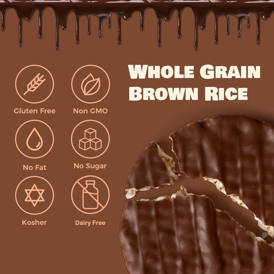 Lieber's Dark Chocolate Rice Cakes