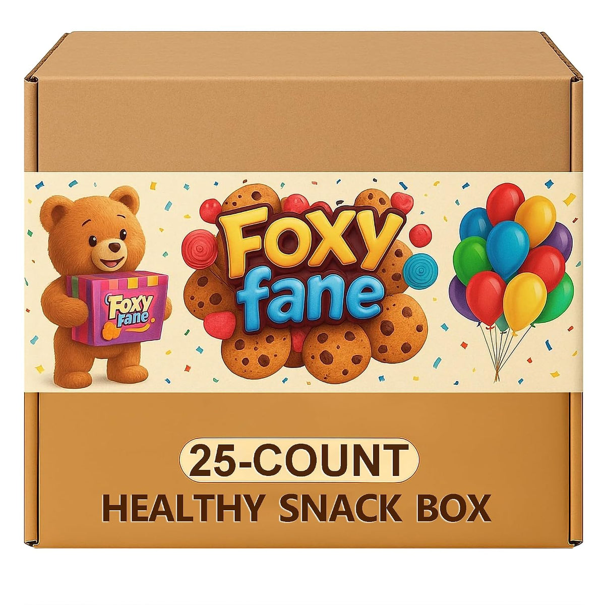 Foxy Fane 25-Count Snack Gift Box