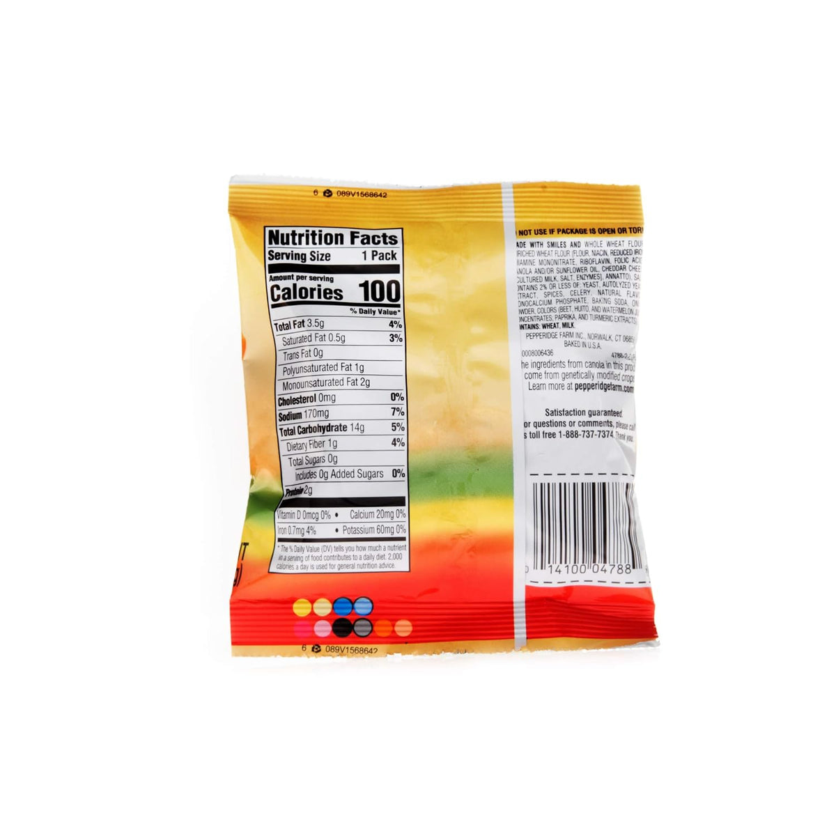 Goldfish Whole Grain Cheddar Crackers