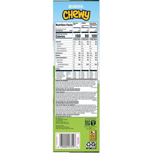 Quaker Camp Chewy Granola Bars Variety Pack