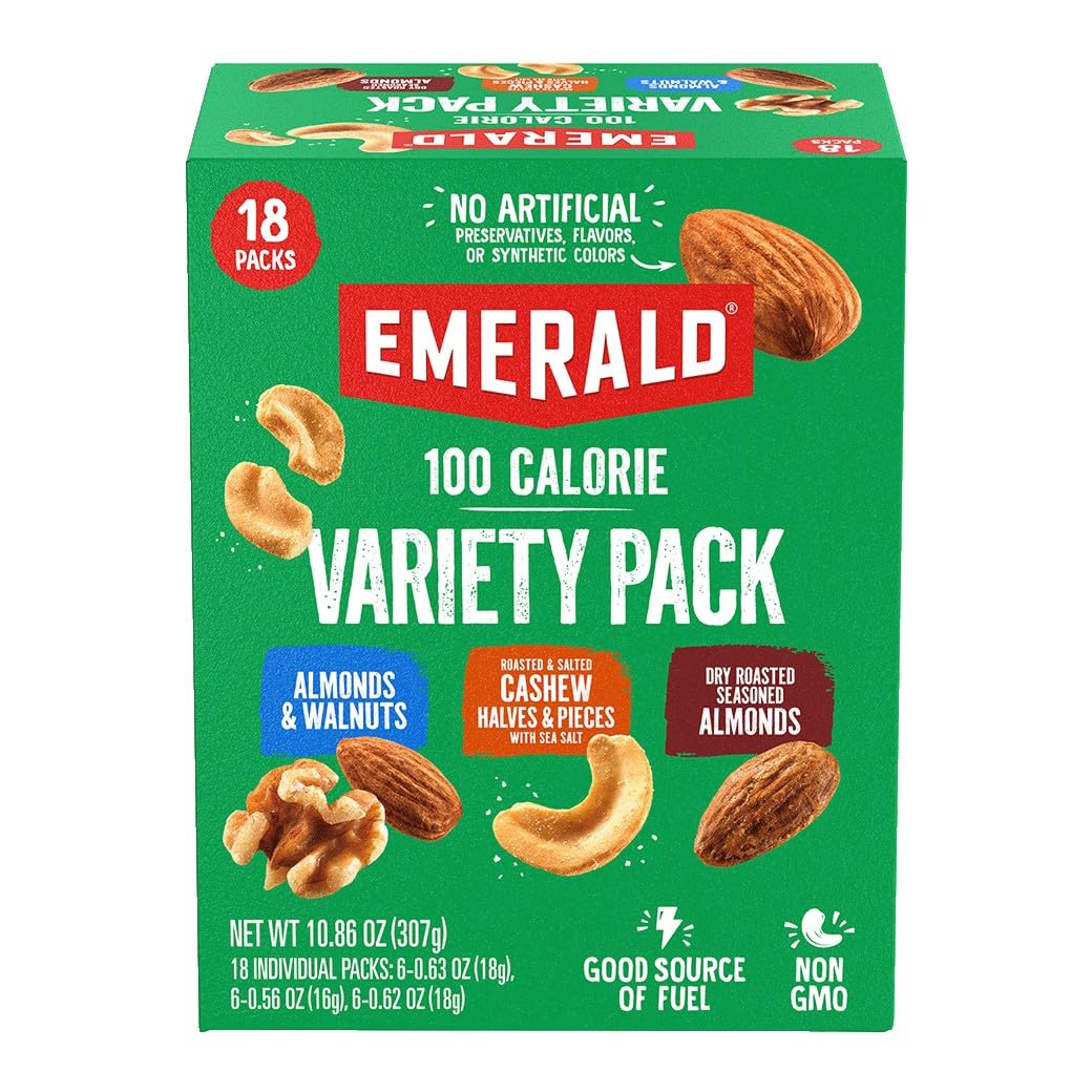 Emerald Mixed Nuts Variety Pack, 18 Count