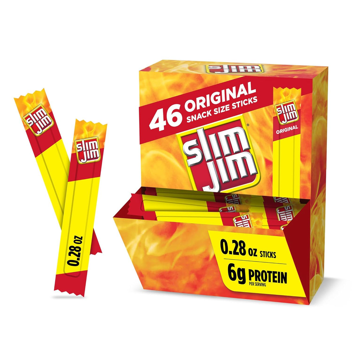 Slim Jim Smoked Jerky Sticks