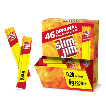 Slim Jim Smoked Jerky Sticks