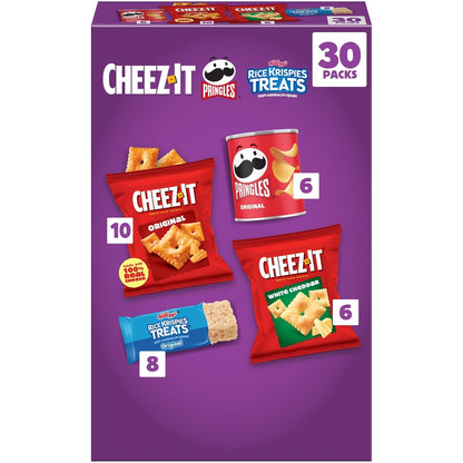 Cheez-It, Pringles and Rice Krispies Treats Variety Pack