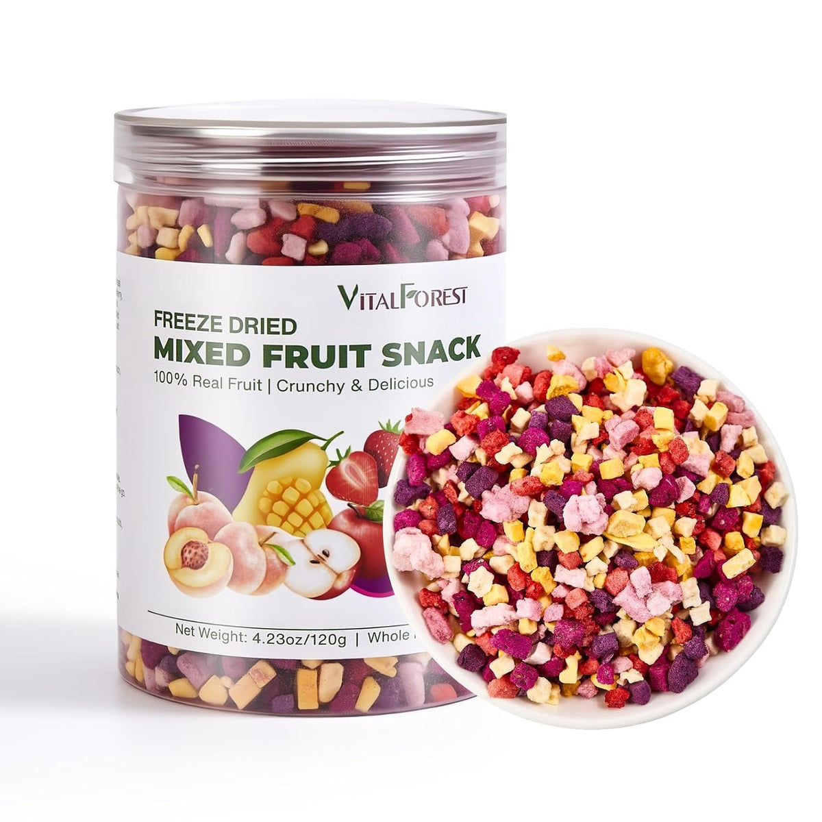 VitalForest Freeze-Dried Mixed Fruit