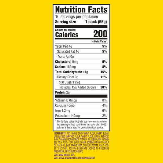 Fig Newtons Fig Bars