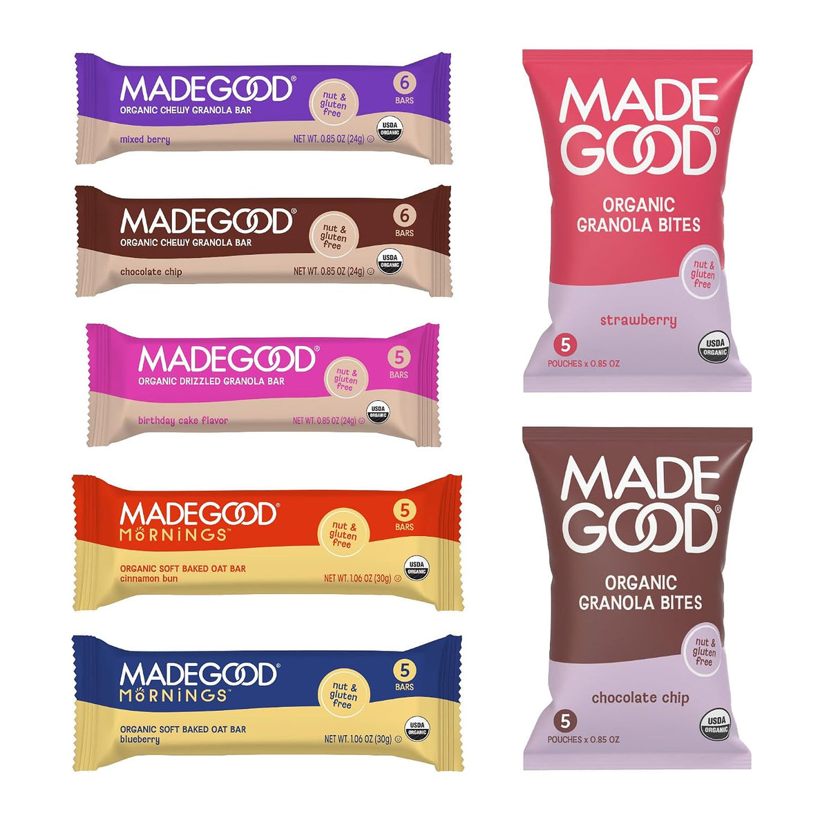 MadeGood Granola Variety Pack