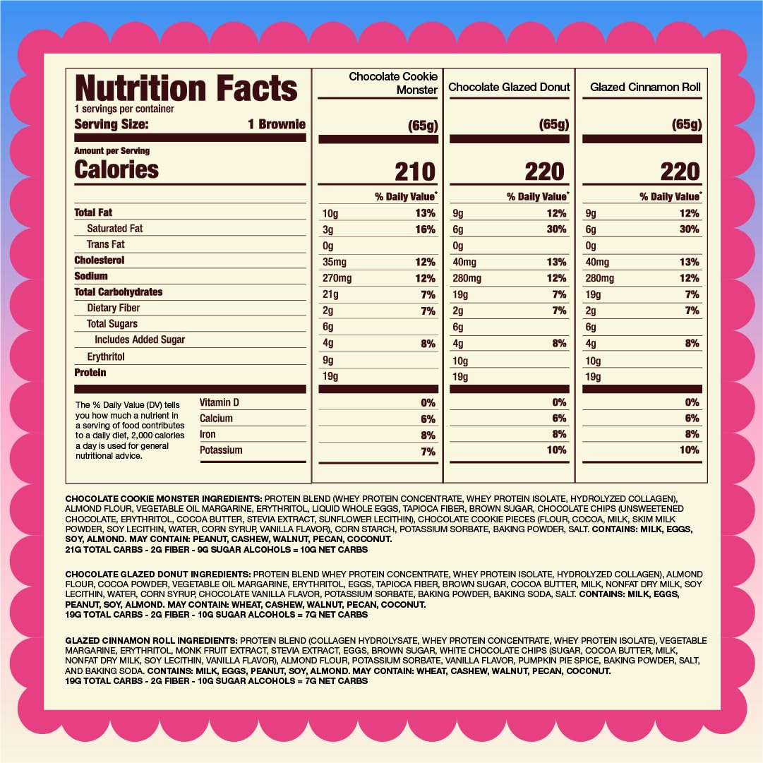 Protein Brownie Snack