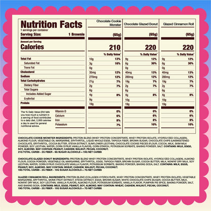 Protein Brownie Snack