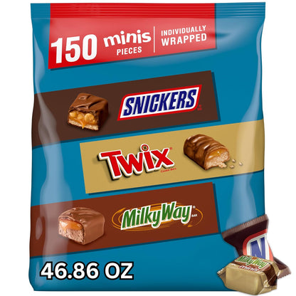 Mars Minis Chocolate Candy Variety Bag