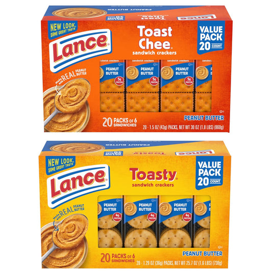Lance Toasty & Toastchee Sandwich Crackers