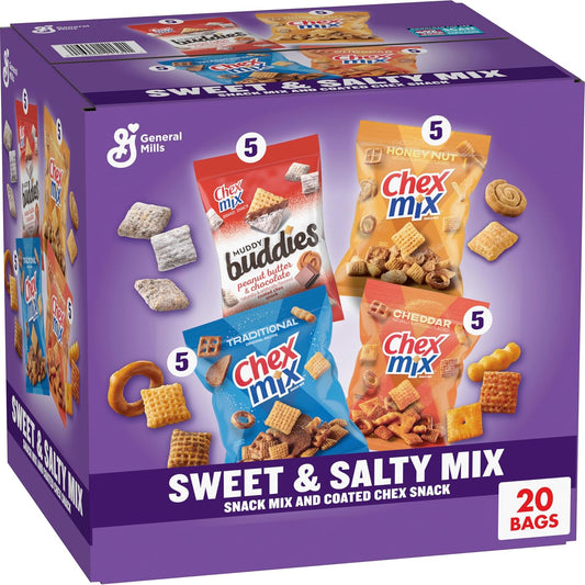 Chex Mix Sweet and Salty Variety Pack