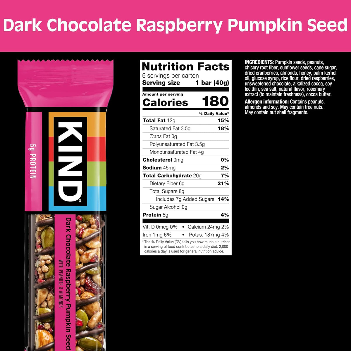 KIND Fruit & Nut Snack Bars Variety Pack