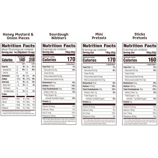 Snyder's of Hanover Variety Pack Pretzels
