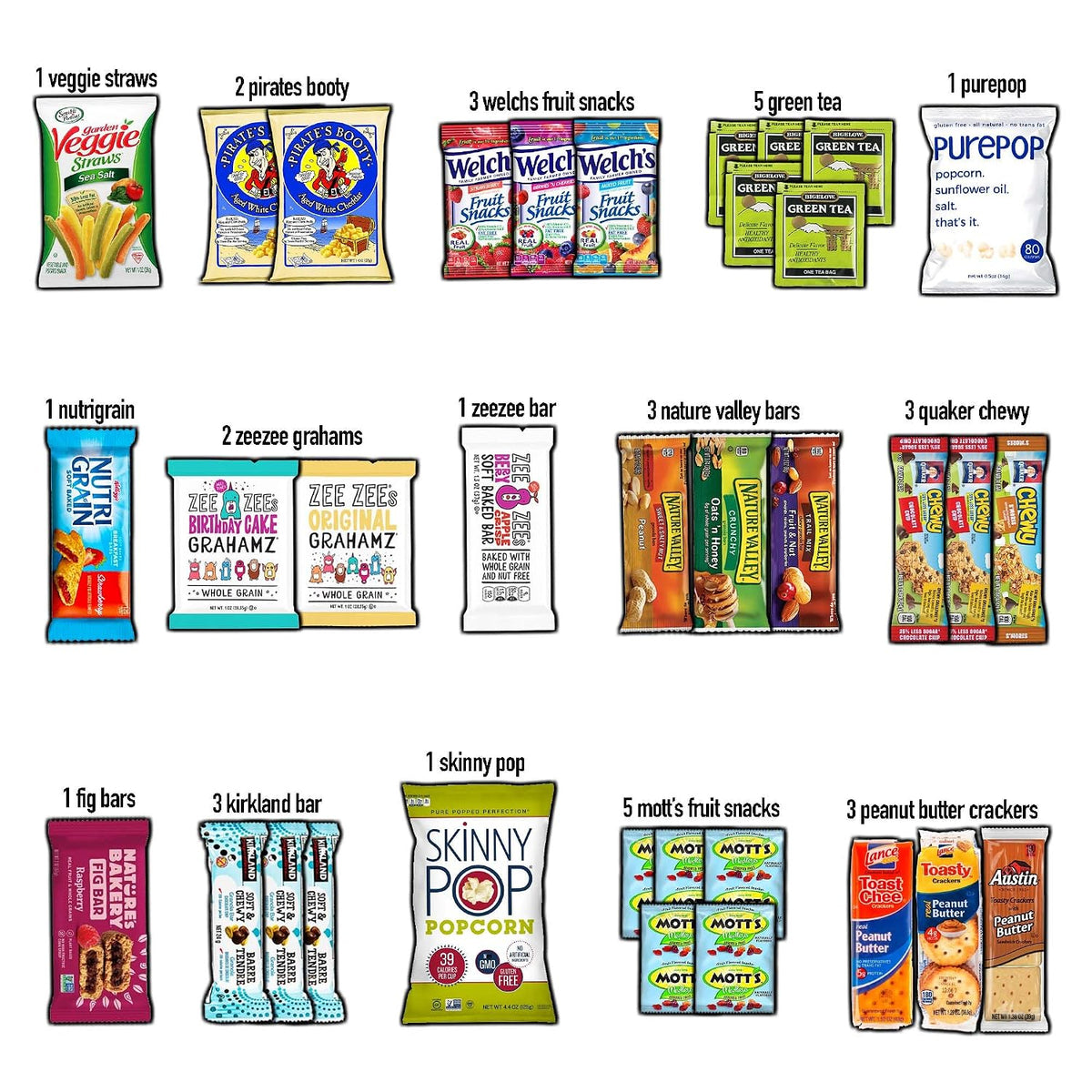 CRAVEBOX Healthy Snack Variety Gift Box
