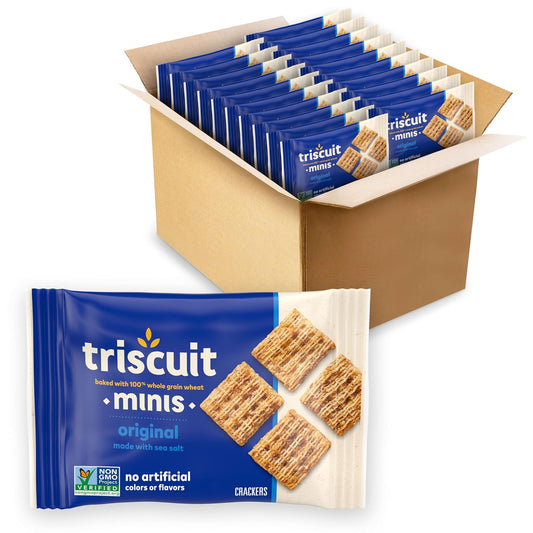 Triscuit Minis Whole Grain Wheat Crackers