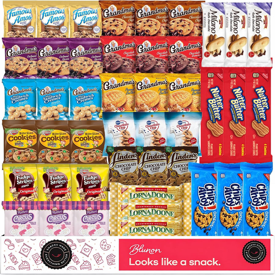 Blunon Cookies Variety Pack
