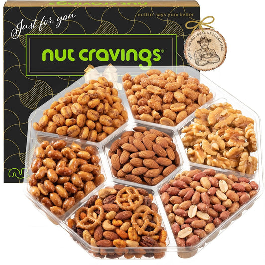 Nut Cravings Mixed Nuts Gift Basket