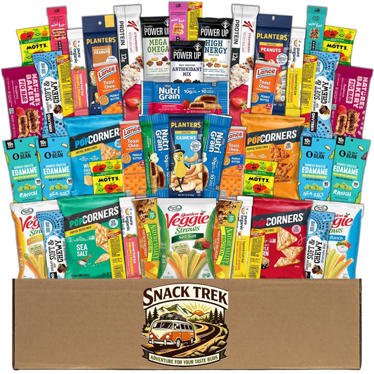 Snack Trek 50-Count Sweet and Savory Snack Variety Box