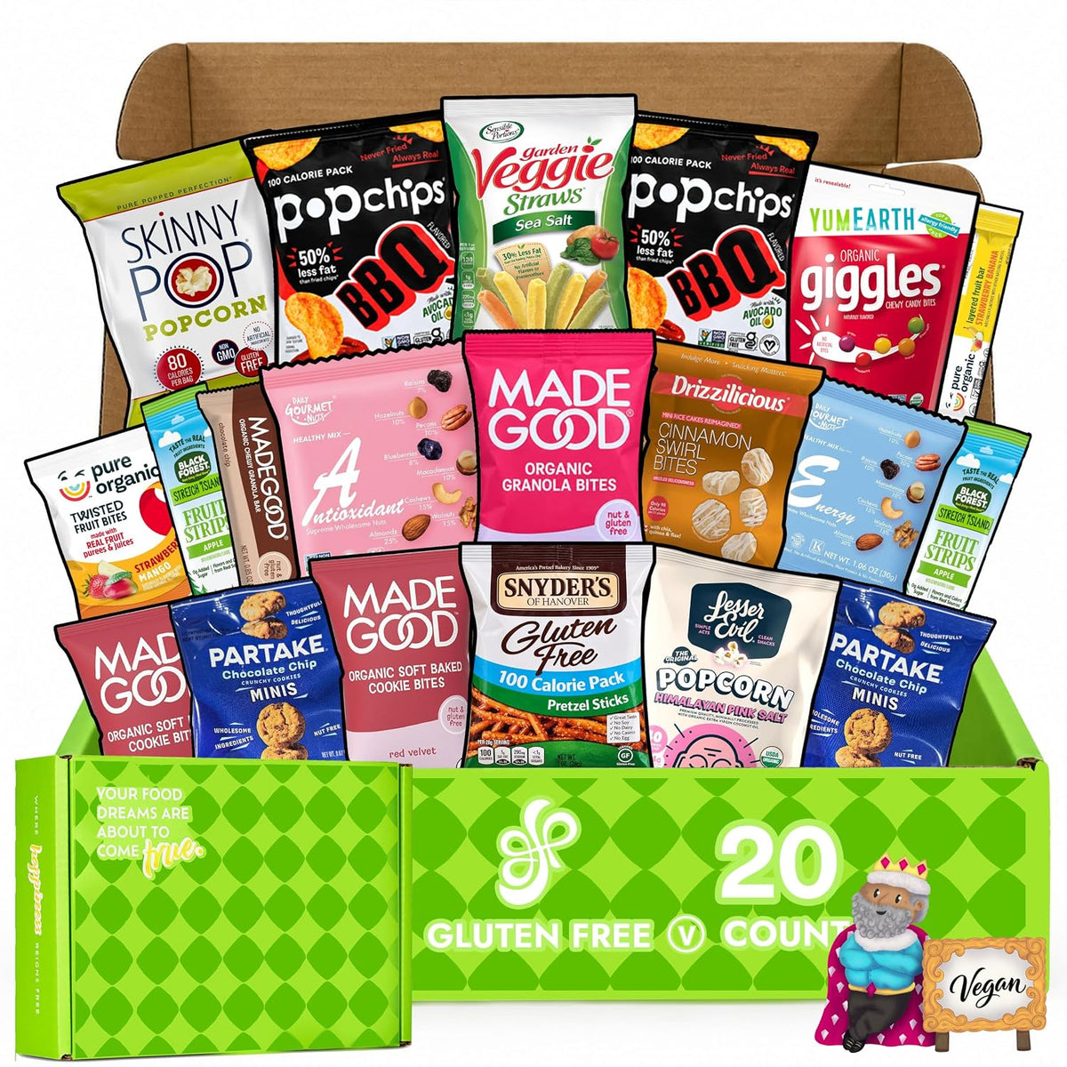 GLUTEN FREE PALACE Vegan Snack Box