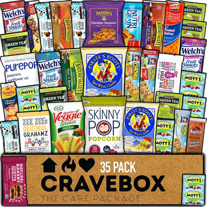 CRAVEBOX Healthy Snack Variety Gift Box