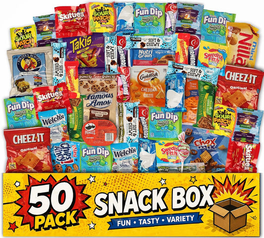 ONE CANDY WAY 50-Count Snack Variety Pack